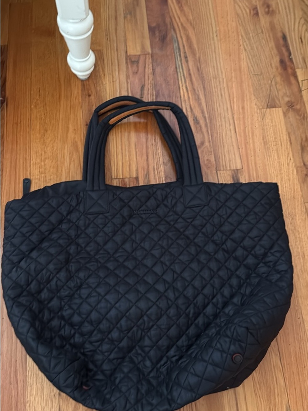 MZ Wallace Quilted Black Tote